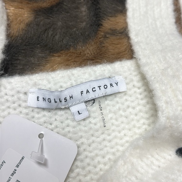 NEW English Factory Polka Dot Soft Sweater Tank Vest - Picture 3 of 7